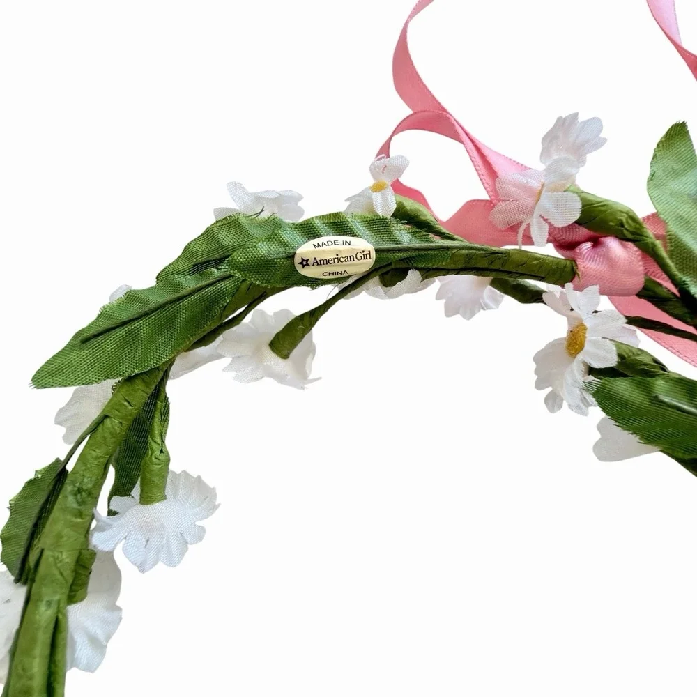 American Girl Kirsten Birthday Outfit Daisy WREATH ONLY Floral Accessory Retired
